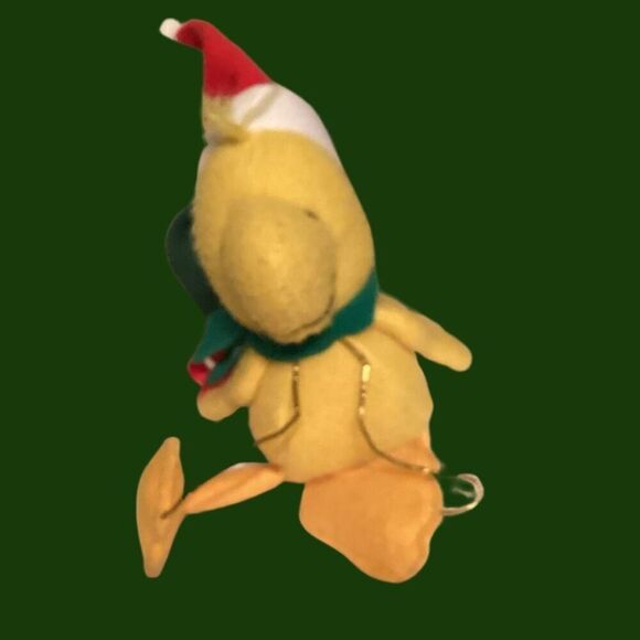 Peanuts Vintage Whitman's Woodstock as Santa Plush 5”